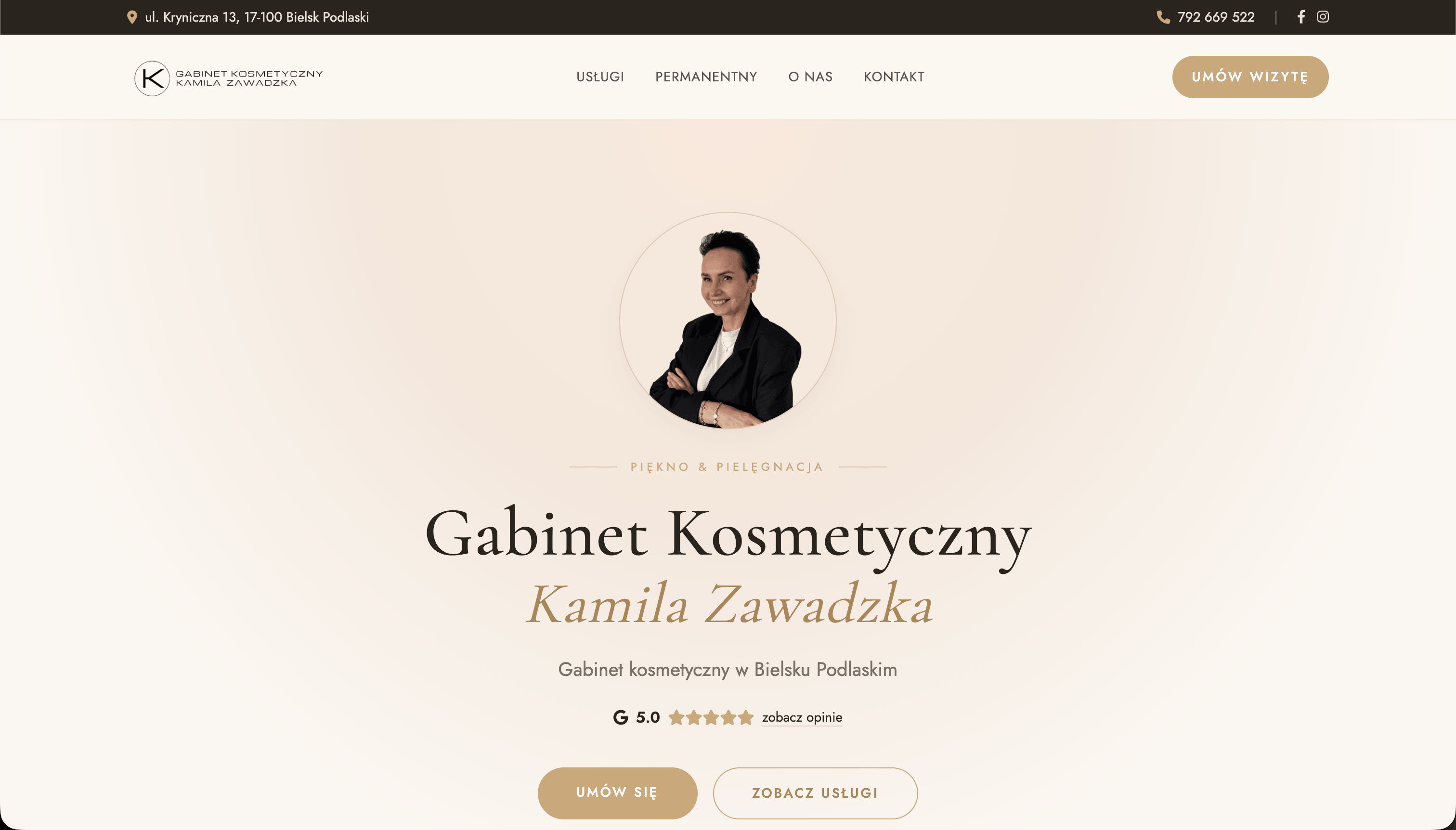 Gabinet kosmetyczny — Bielsk Podlaski